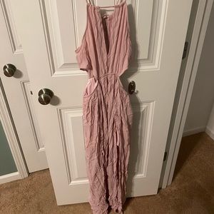 pink tobi maxi dress
